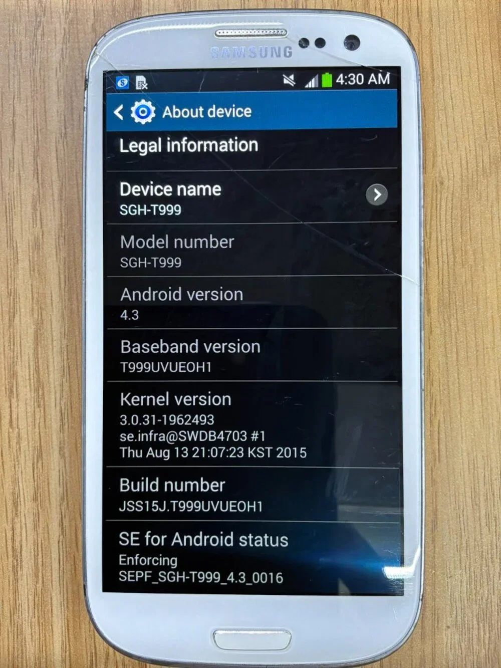 Samsung Galaxy S3 SGH-T999 16GB T-Mobile Android Smartphone Tested Working